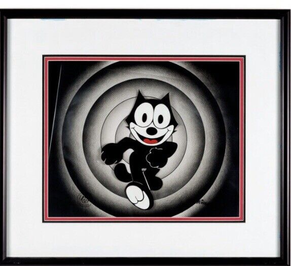 Felix The Cat, Limited Edition Hand Painted Cel Signed By Dan Oriolo