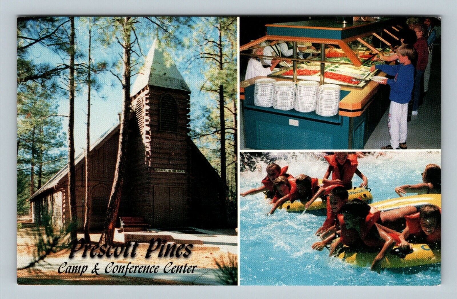 Prescott AZ, Prescott Pines Camp & Conference Center, Arizona Vintage Postcard