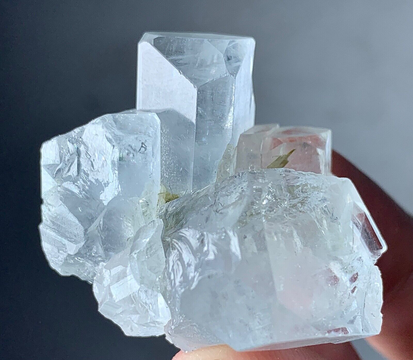 125 Carat Aquamarine Crystal Bunch From Skardu Pakistan