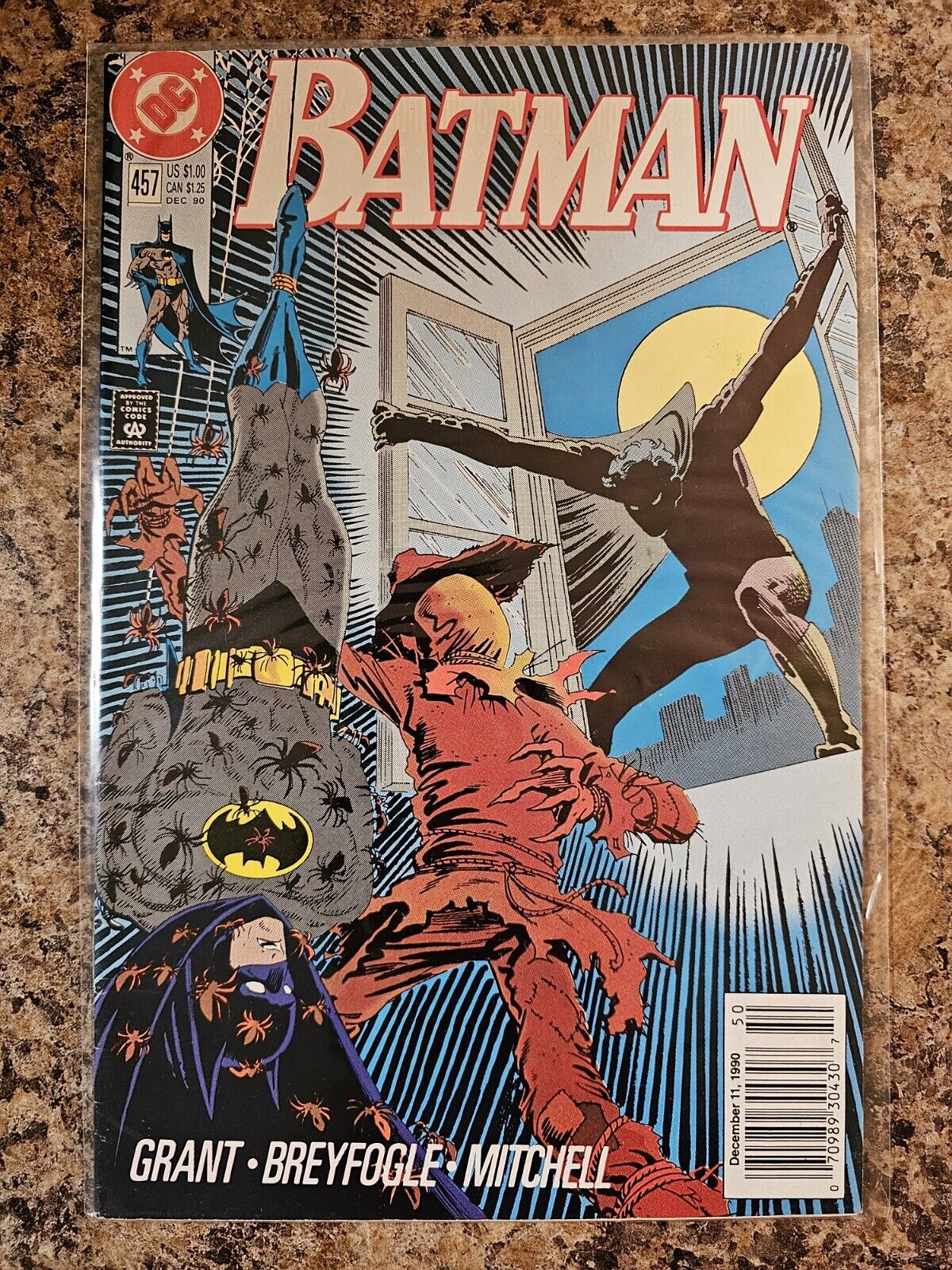 Batman #457 - 1st Tim Drake As Robin Scarecrow Appearance DC Comics 1990 VF