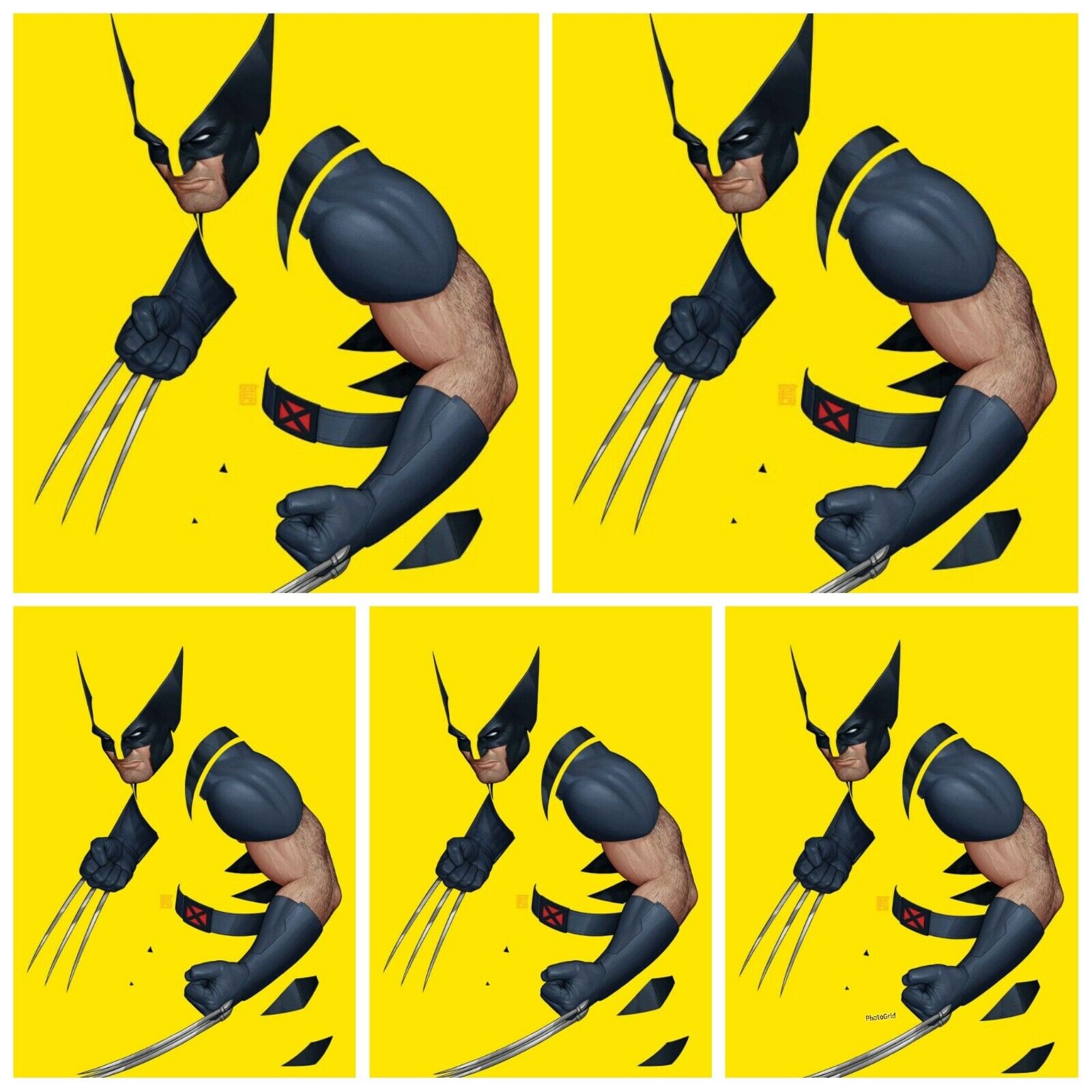 5 Pack Wolverine #1 Negative Space Tyler PRESALE 9/11 Marvel 2024 X-Men 
