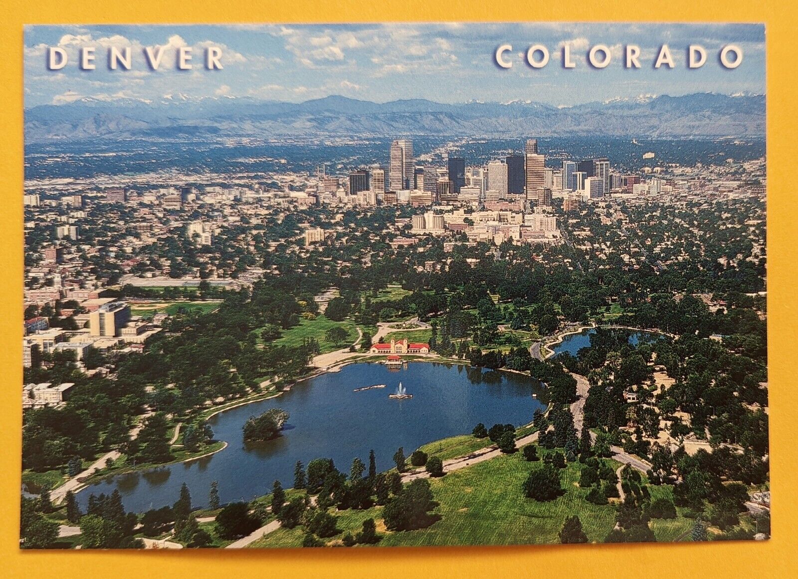 Postcard CO: Denver, Colorado