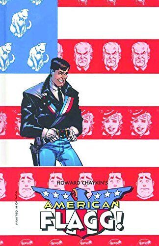 AMERICAN FLAGG VOL. 1 (V. 1) By Howard Chaykin - Hardcover Excellent Condition