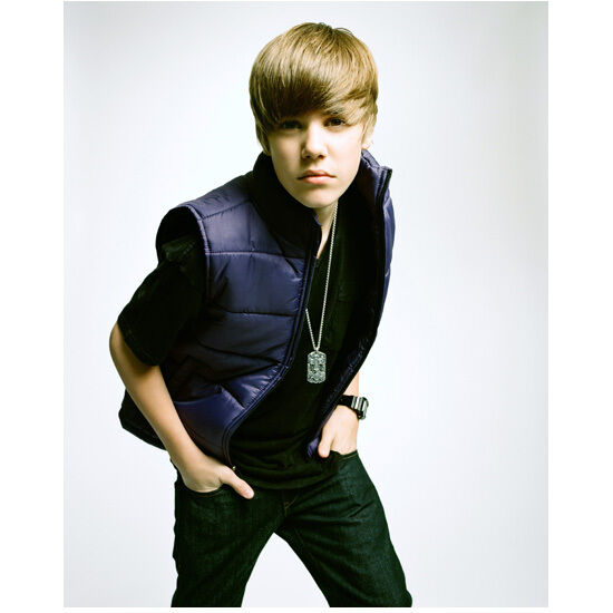 Justin Bieber Close Up Posing with Hands in Pockets Serious 8 x 10 Inch Photo