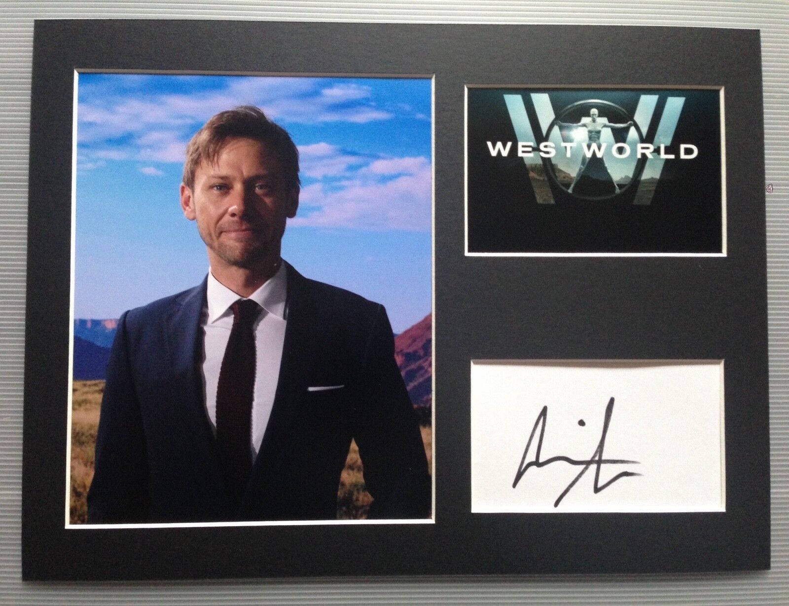 Jimmi Simpson Autograph WEST WORLD Signed 12x16 Display AFTAL [A0775]