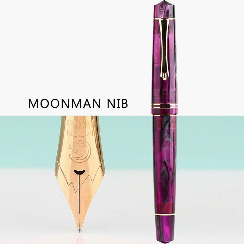 MAJOHN M800 Acrylic Fountain Pen Bock/MAJOHN Fine Nib 0.5mm Ink Pen Writing Gift