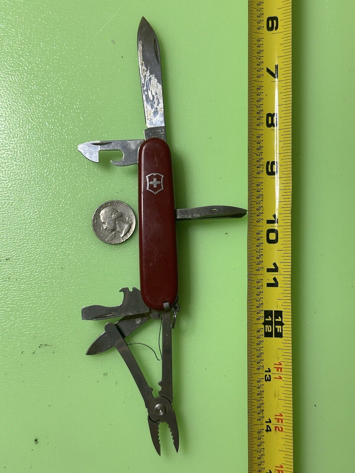 Victorinox Mechanic Swiss Army Knife Red 91mm.    #237