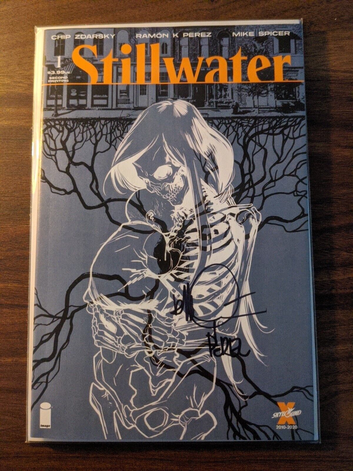 STILLWATER #1 SECOND PRINT COVER A HARD TO FIND. Signed Ramon Perez