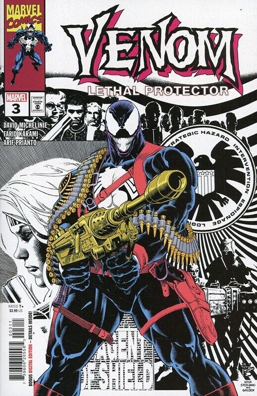 Venom: Lethal Protector II (2023) #3 NM. Stock Image