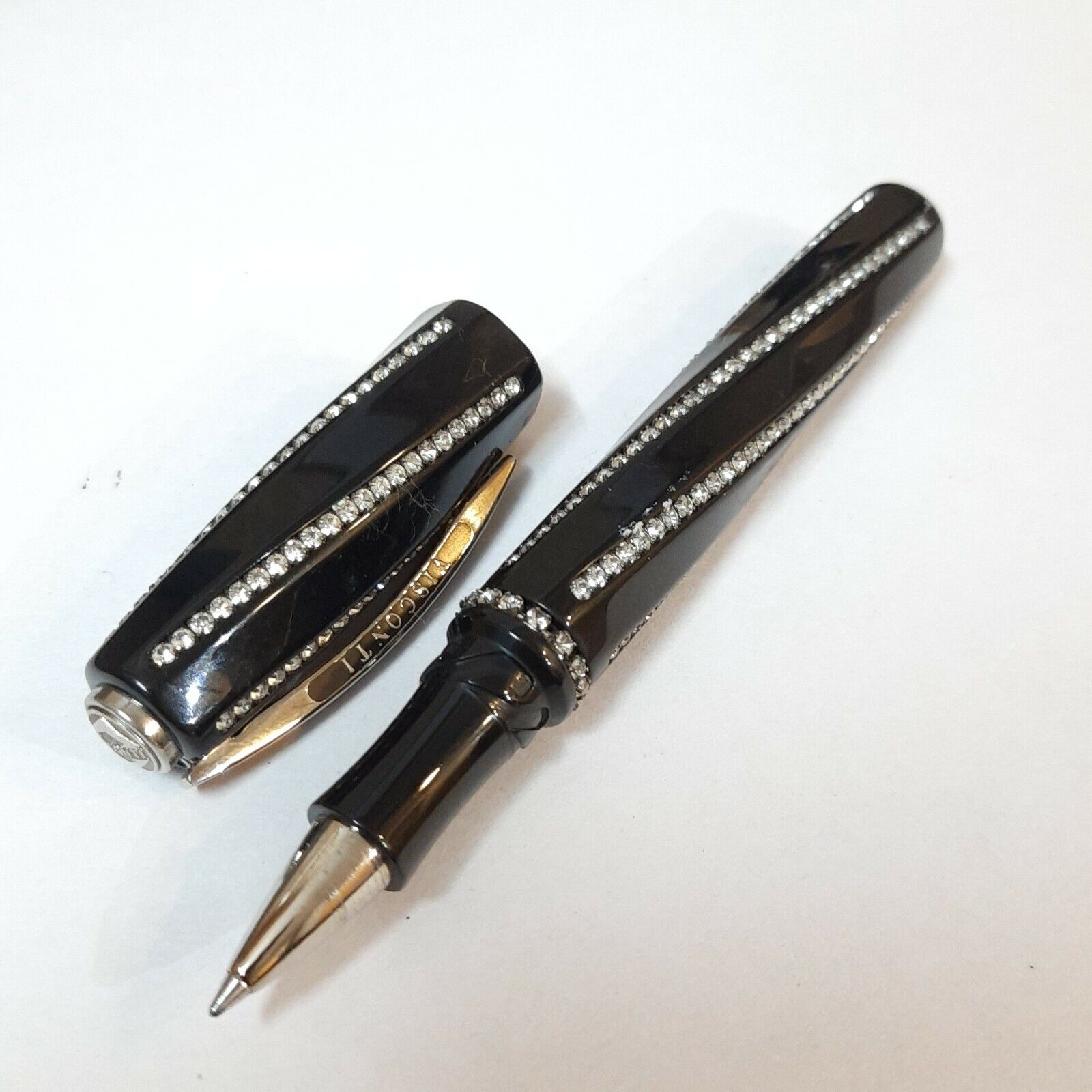 Visconti Roller Pen Black Divina Royale Made in Italy