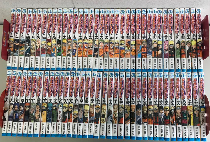 Naruto Japanese language Vol.1-72 set Manga Comics Full Complete Japan