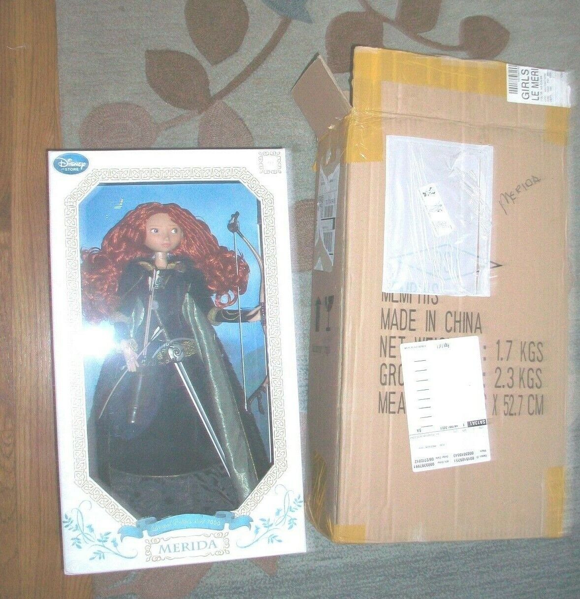 Disney Limited Edition Deluxe Merida Doll 18\