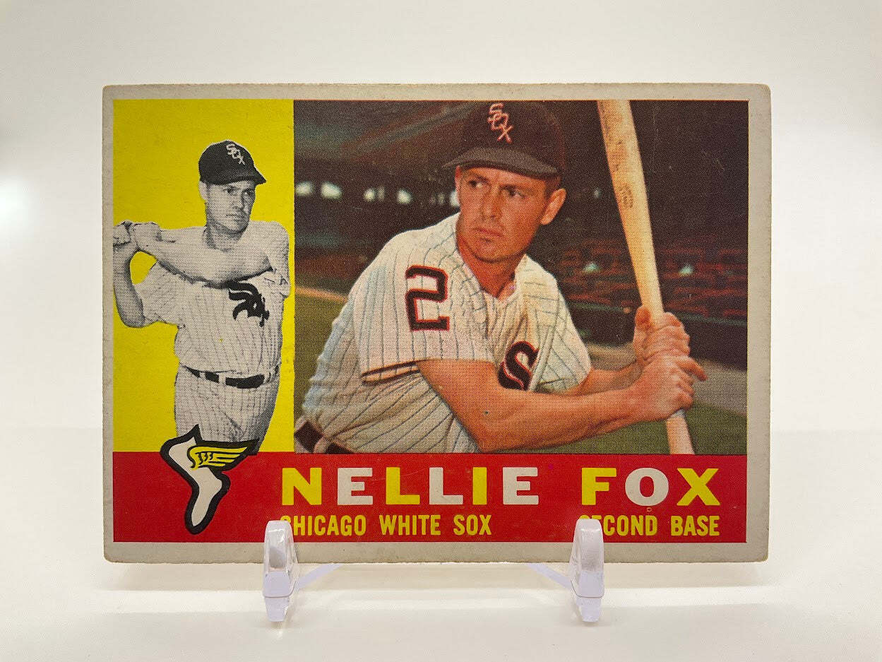 Nellie Fox 1960 Topps #100 Chicago White Sox EX