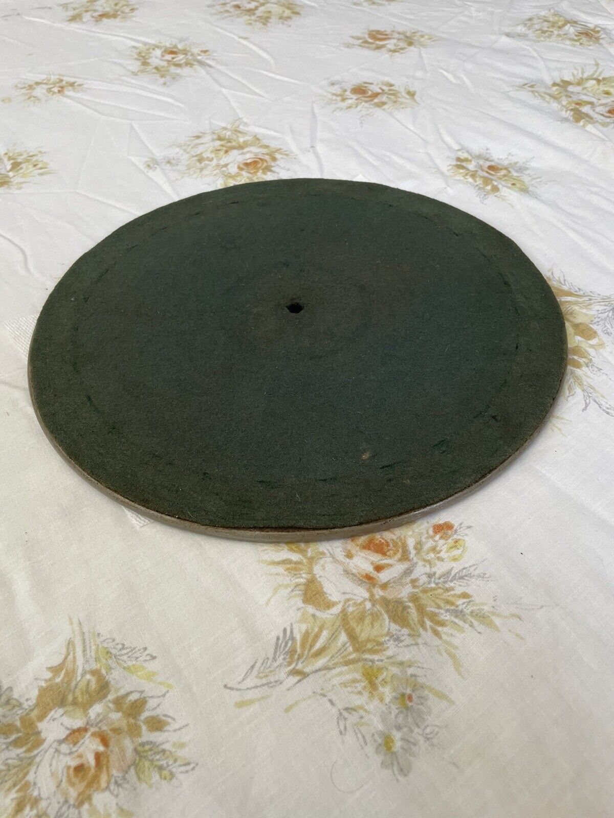 Vintage Antique Orig COLUMBIA GRAFONOLA Phonograph Part: TURNTABLE PLATTER PLATE