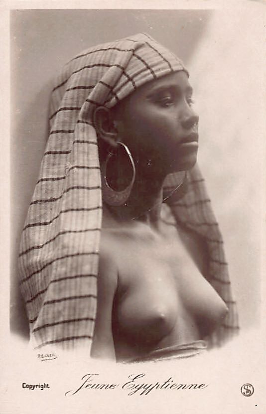 ETHNIC NUDE - Egypt - Egyptian girl - Photographer Reiser - Publ. S.I.P.