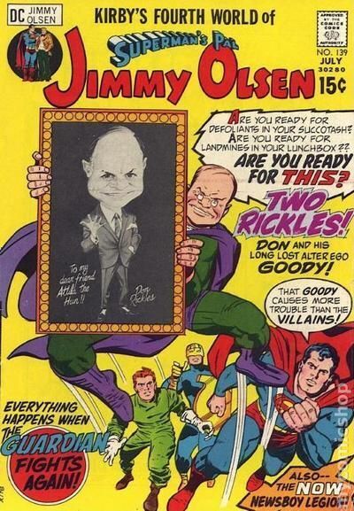 Superman's Pal Jimmy Olsen #139 VG- 3.5 1971 Stock Image Low Grade