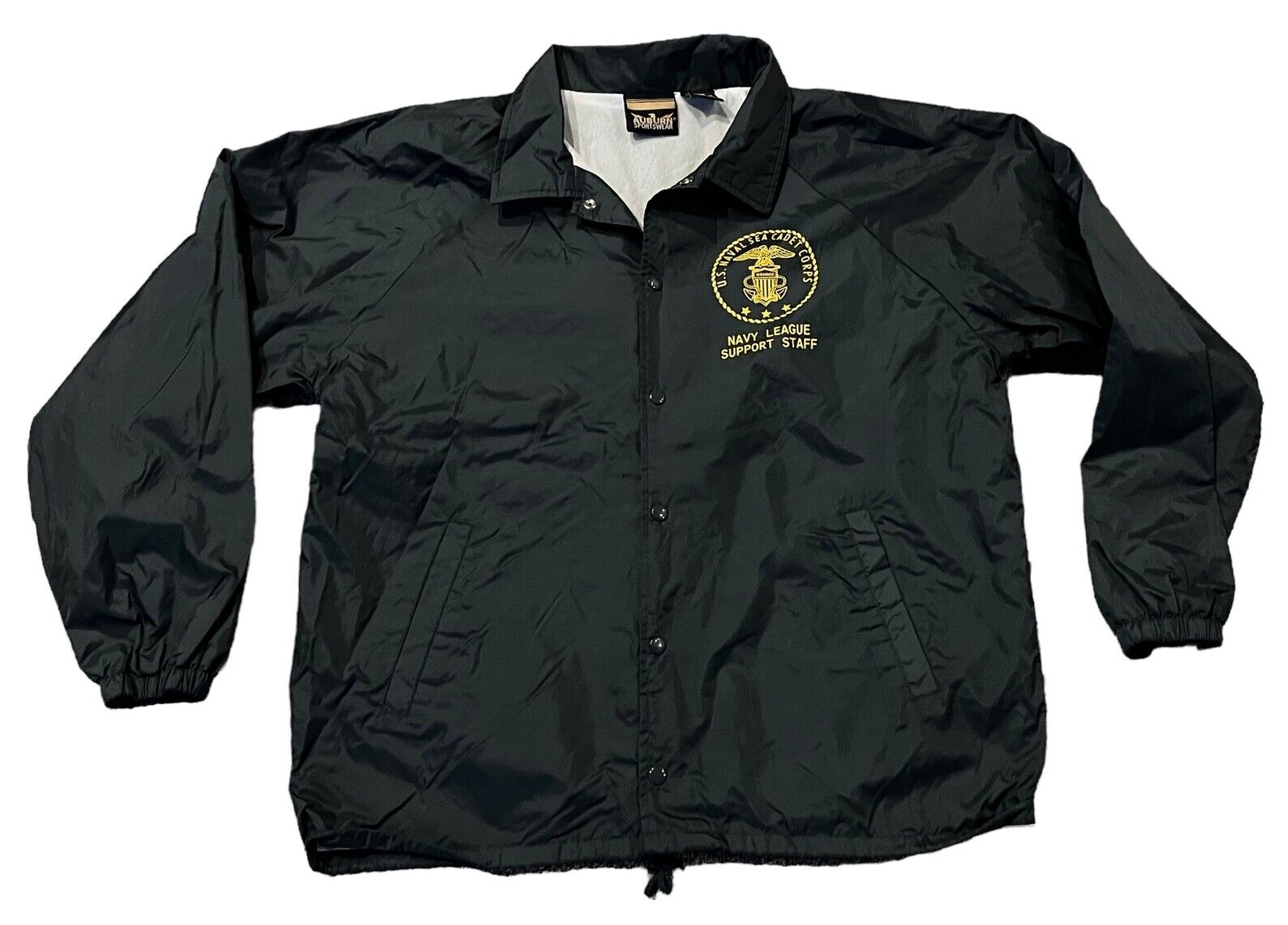 VINTAGE US Naval Sea Cadet Corps Men's Button Front Jacket XL