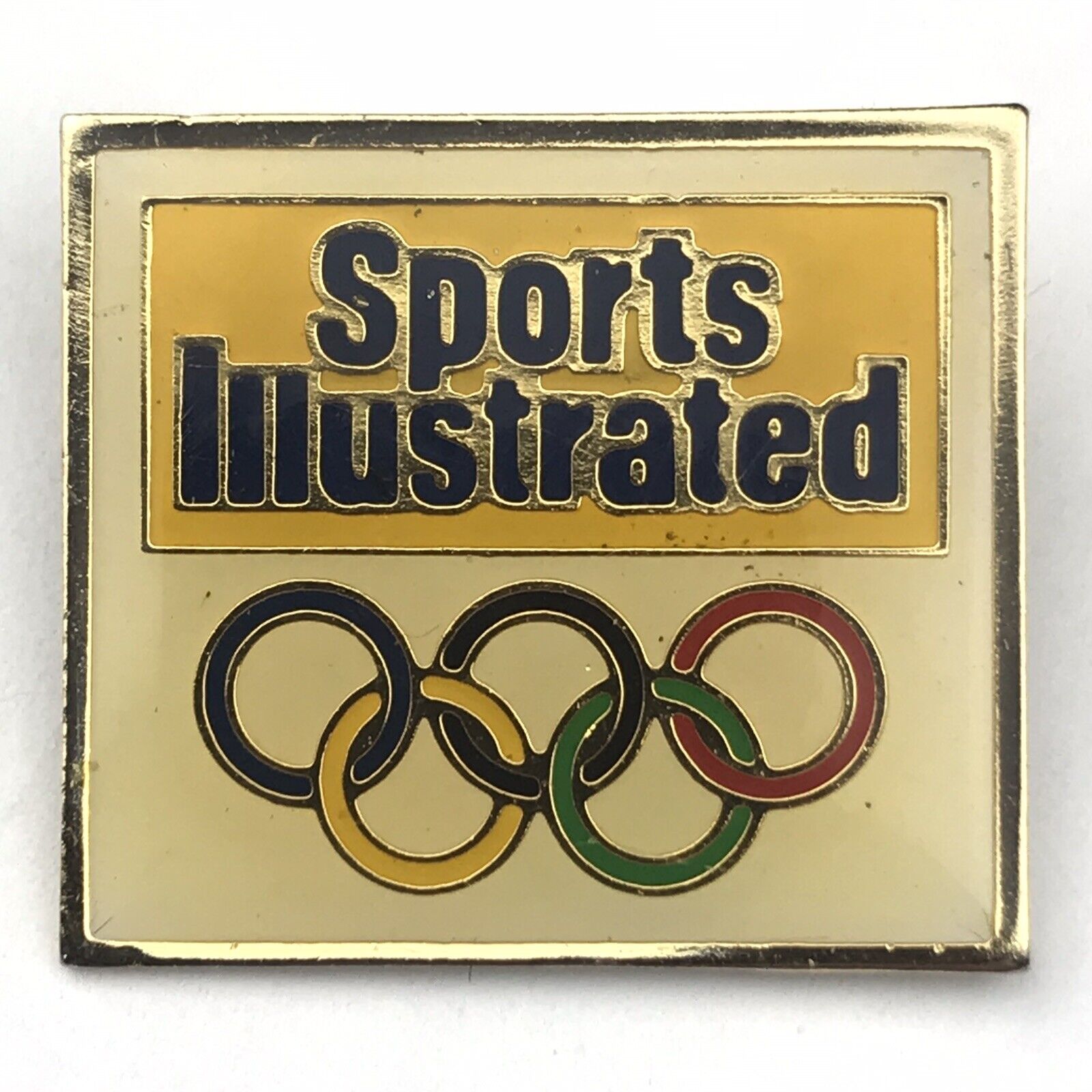Olympics Vintage Pin Sports Illustrated