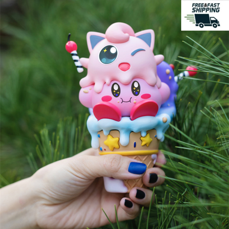 AM Studio Kirby Lce Cream Cone Resin Painted Collection Models In Stock 15cm