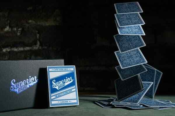 Superior Classic Back, Blue Playing Cards Brick (12 Decks) Brick sealed. E.P.C.C