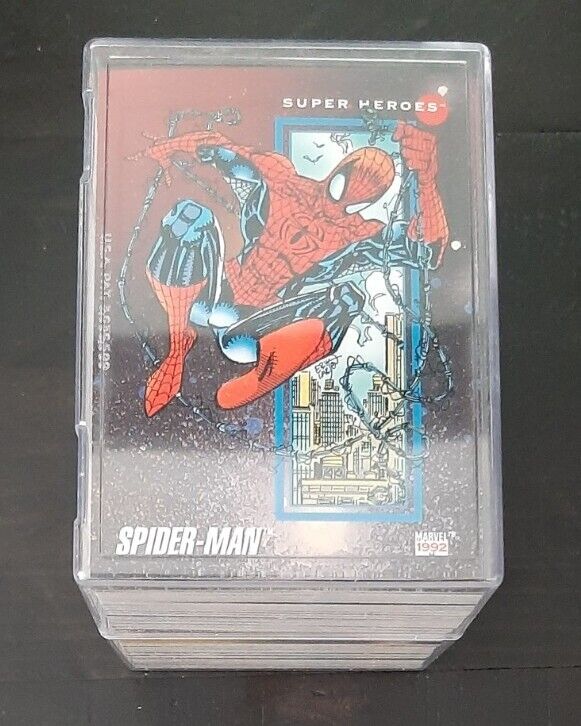 1992 Marvel Universe Series III Base Set Of 200 Cards - Spider-Man, X-Men NM-M 