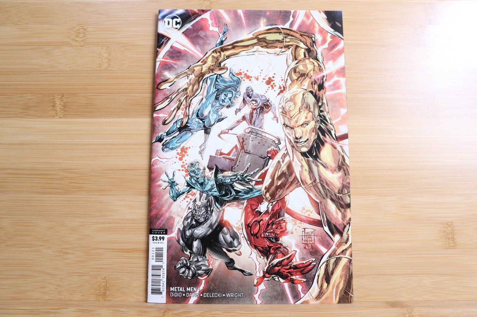 Metal Men #1 DC Comics Philip Tan Variant Edition NM - 2019