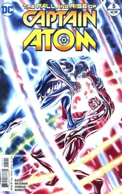 The Fall and Rise of Captain Atom (2017) #5 VF+. Stock Image