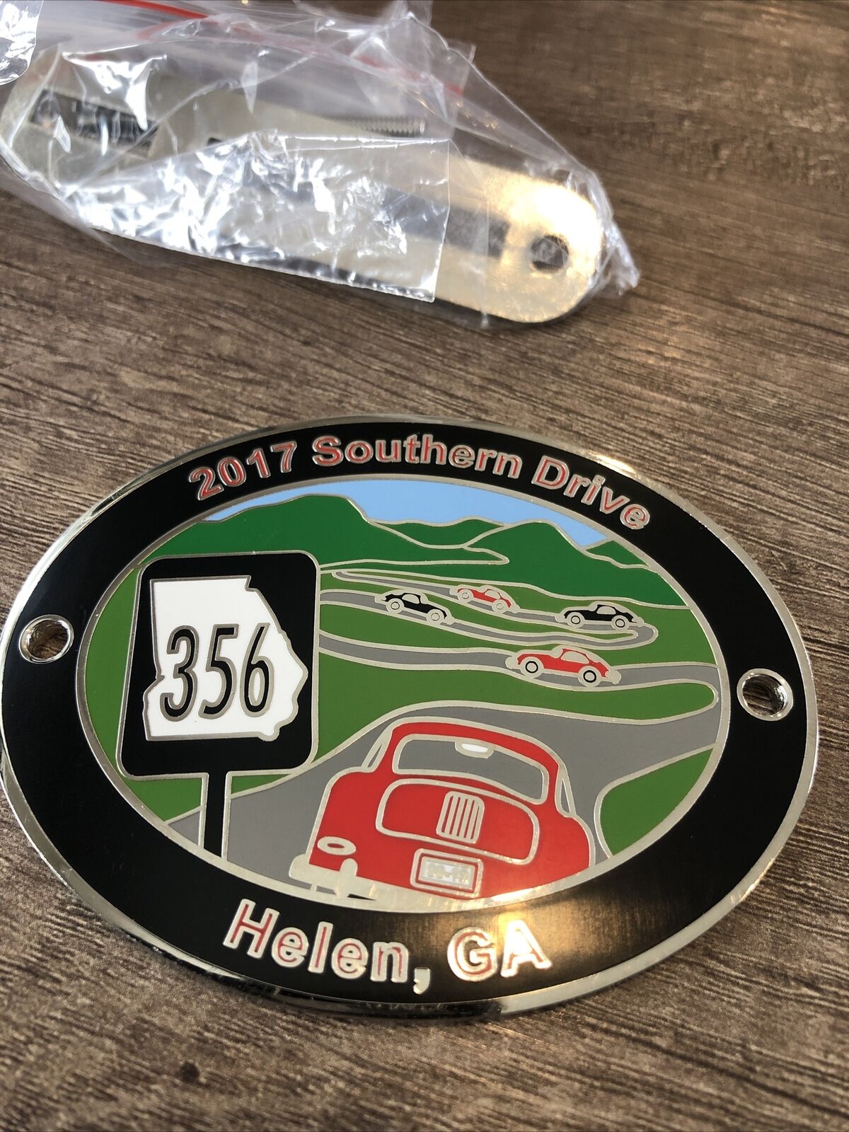 RARE Porsche Grill Badge 356 2017 Southern Drive Helen GA