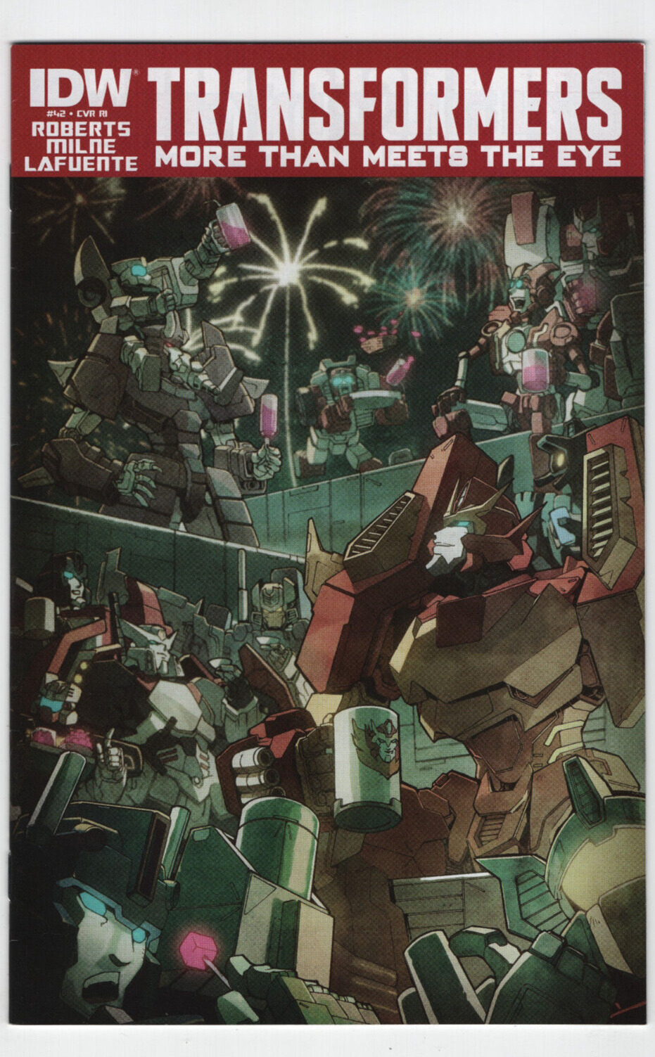 Transformers More Than Meets The Eye #42 1:10 Retailers Incentive RI Variant IDW