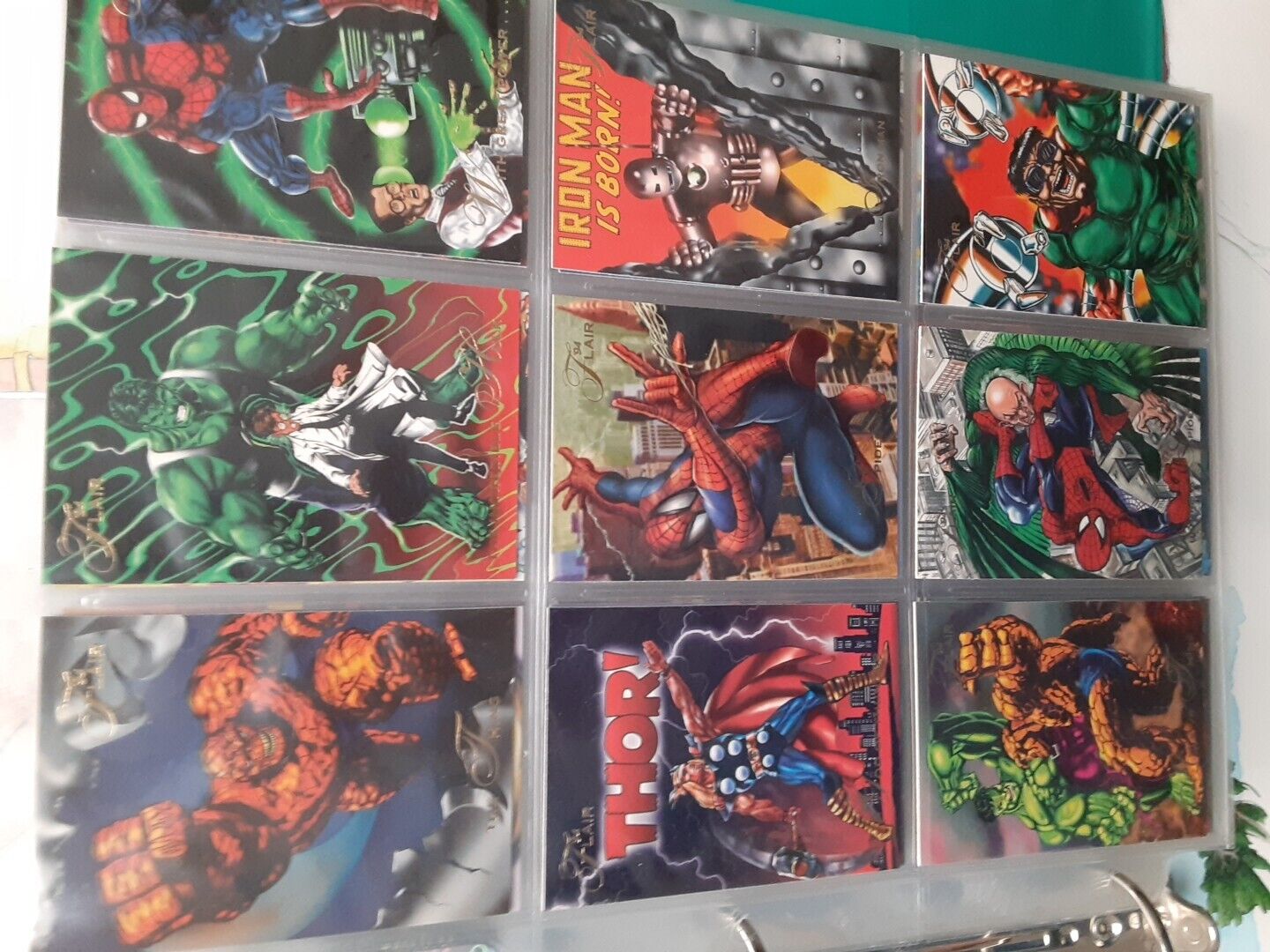 MARVEL FLAIR Annual 1994 Complete 150 Comic Trading Card Set 