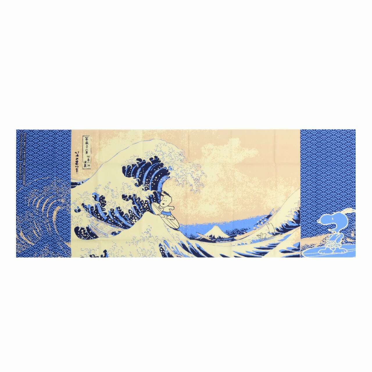 NEW Hokusai x SNOOPY Tenugui (Kanagawa Okinami Ura) Japan Original Limited Gift