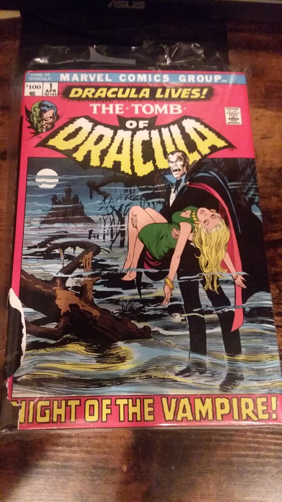 The Tomb of Dracula Omnibus Vol 1 HC Hardcover Marvel OOP SLIPCOVER TORN