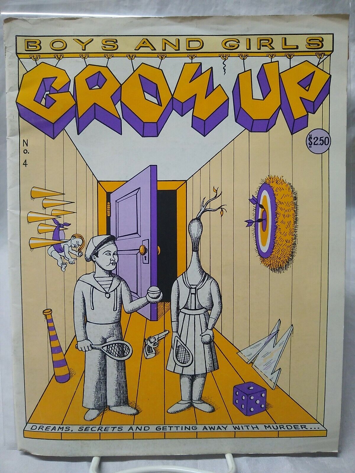 Boys and Girls Grow Up #4 1984 Vintage 1984 Underground Comic Tom Campagnoli