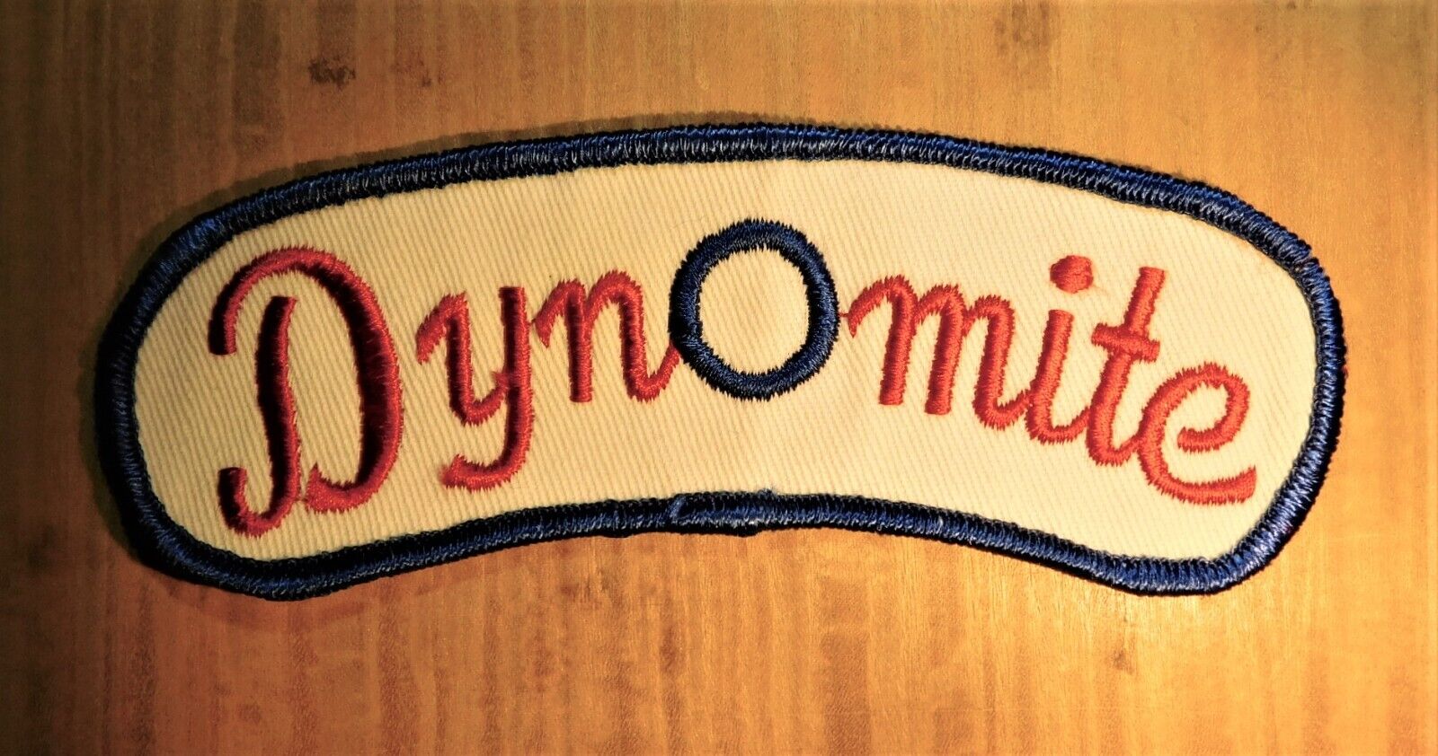 GEMSCO NOS Vintage Patch - DYN-O-MITE -  ORIGINAL 1980 MINT - jimmy walker