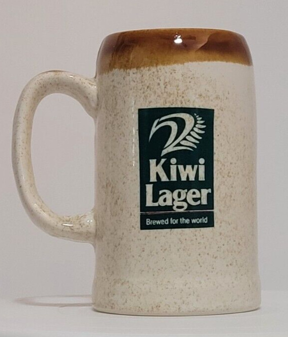 KIWI LAGER - Stewart Pottery New Zealand Lager Beer Stein