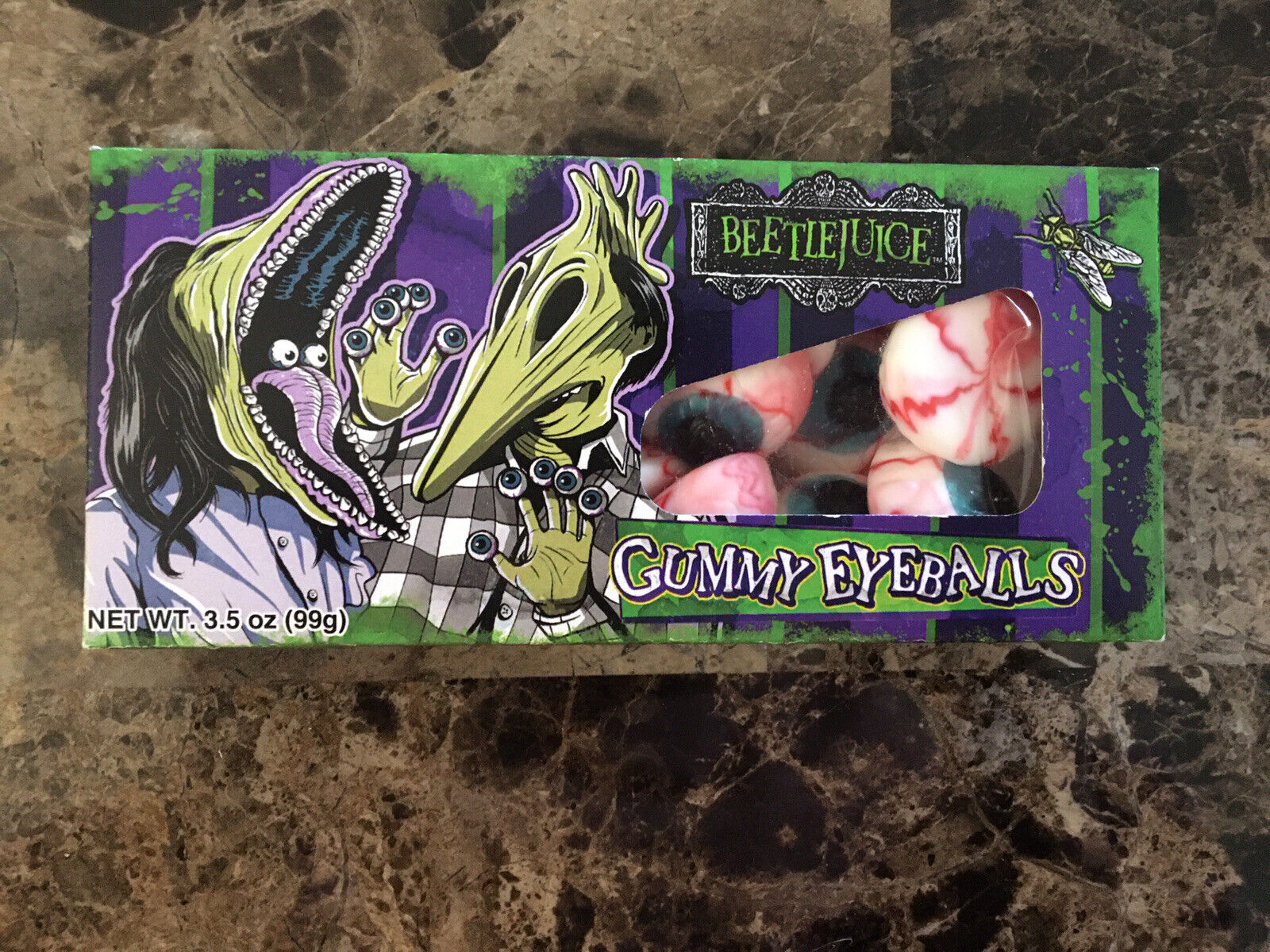 Halloween Horror Nights HHN Beetlejuice Gummy Eyeballs Candy Universal Studios