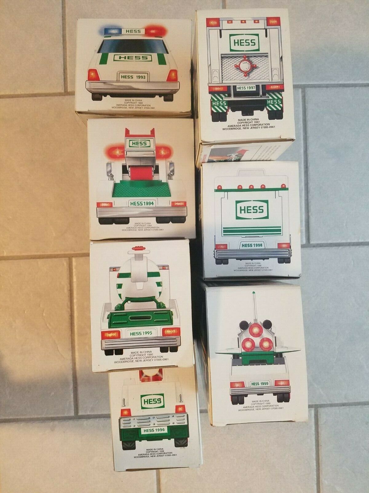 Hess Toy Truck Collection 1993 - 2009, 2011, 2012 