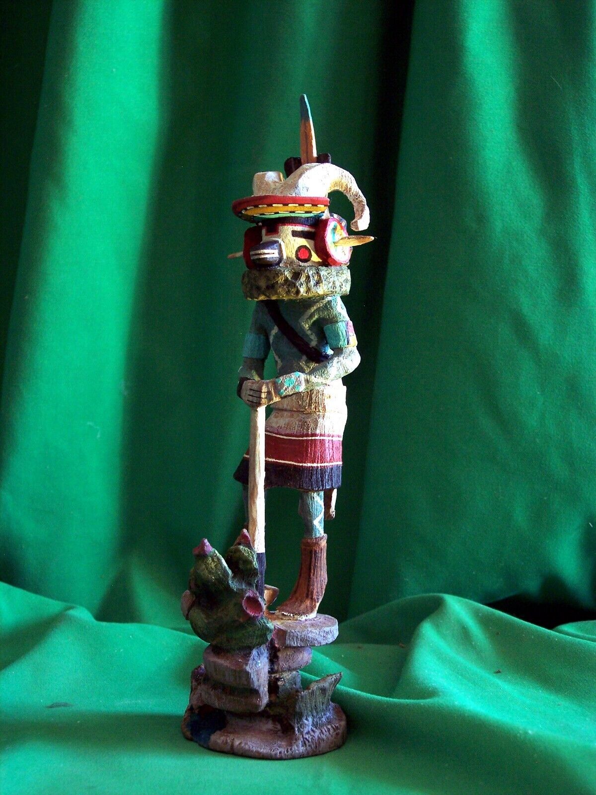 Hopi Kachina Doll - The Bighorn Sheep Kachina by Woody Sewemaenewa - Beautiful