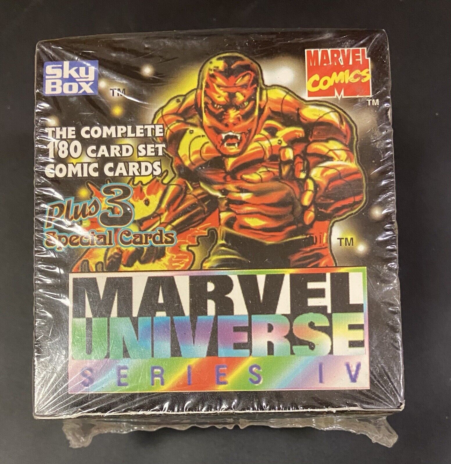 Marvel Universe Series IV 4 Factory Sealed Trading Card Box Never Opened