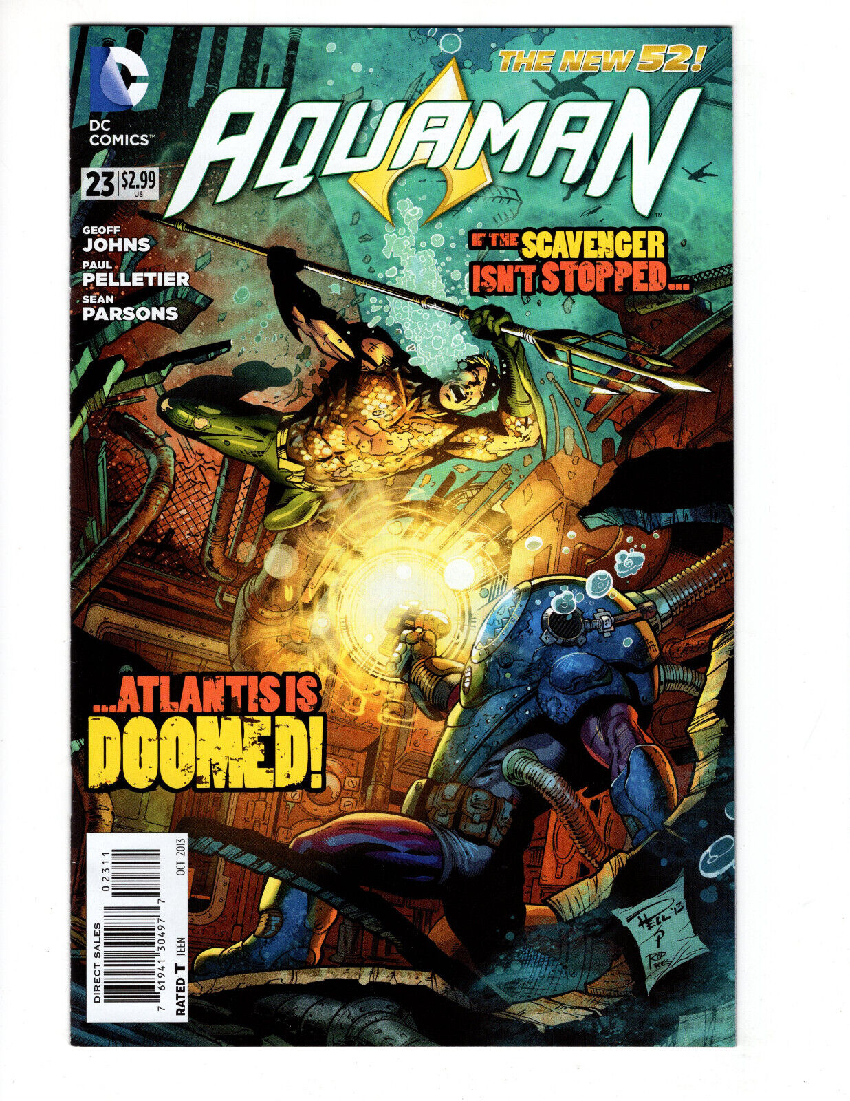 Aquaman #23 (2013 DC Comics) - VF/NM