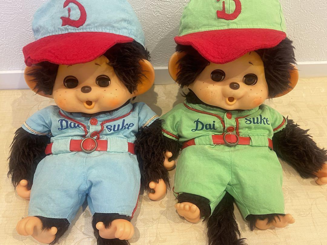 Showa Retro Sincere Doll Daisuke Plush Doll Monchich Baseball
