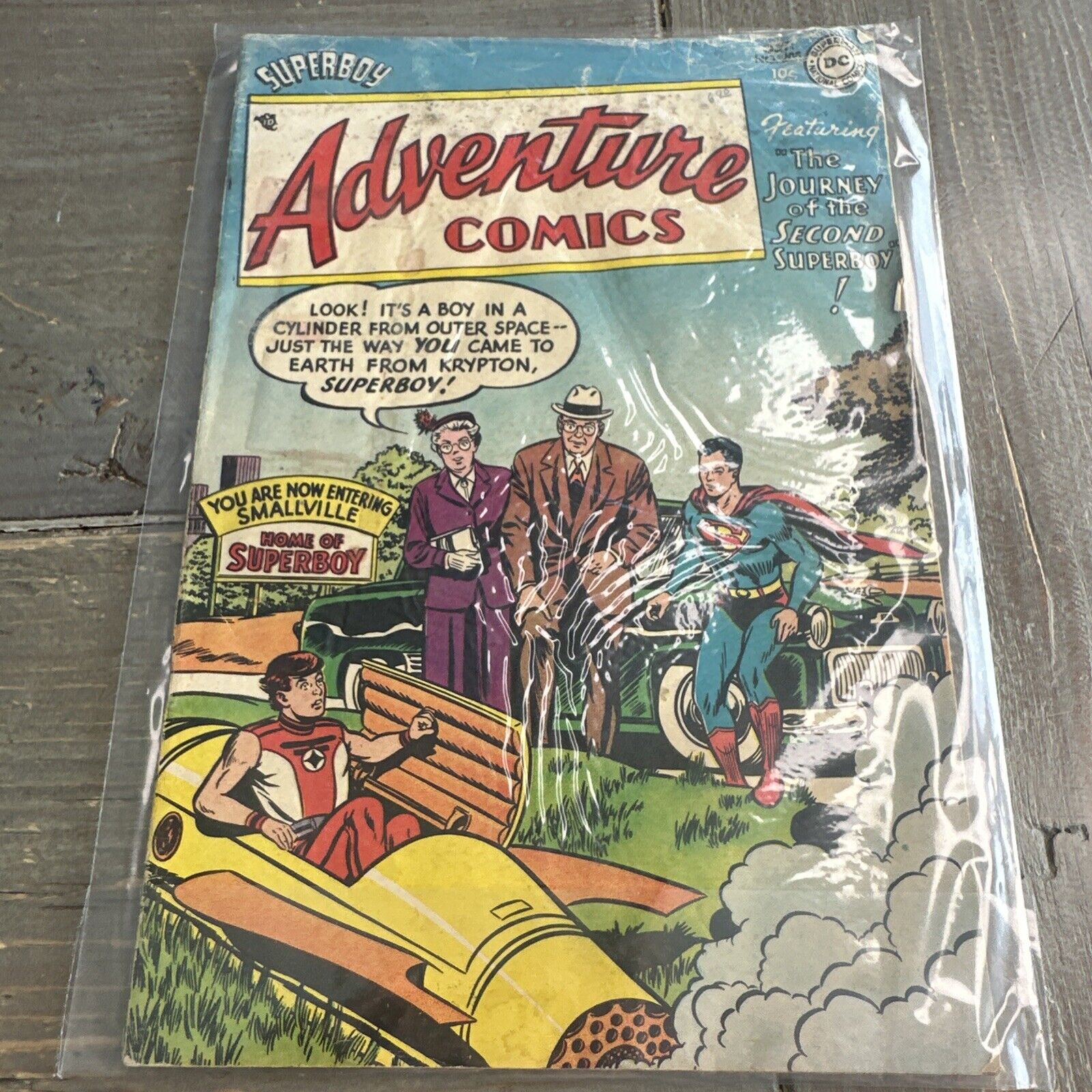 Adventure Comics #205, Oct. 1954