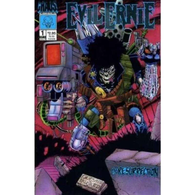 Evil Ernie: The Resurrection #1 in Near Mint minus condition. Chaos comics [f{