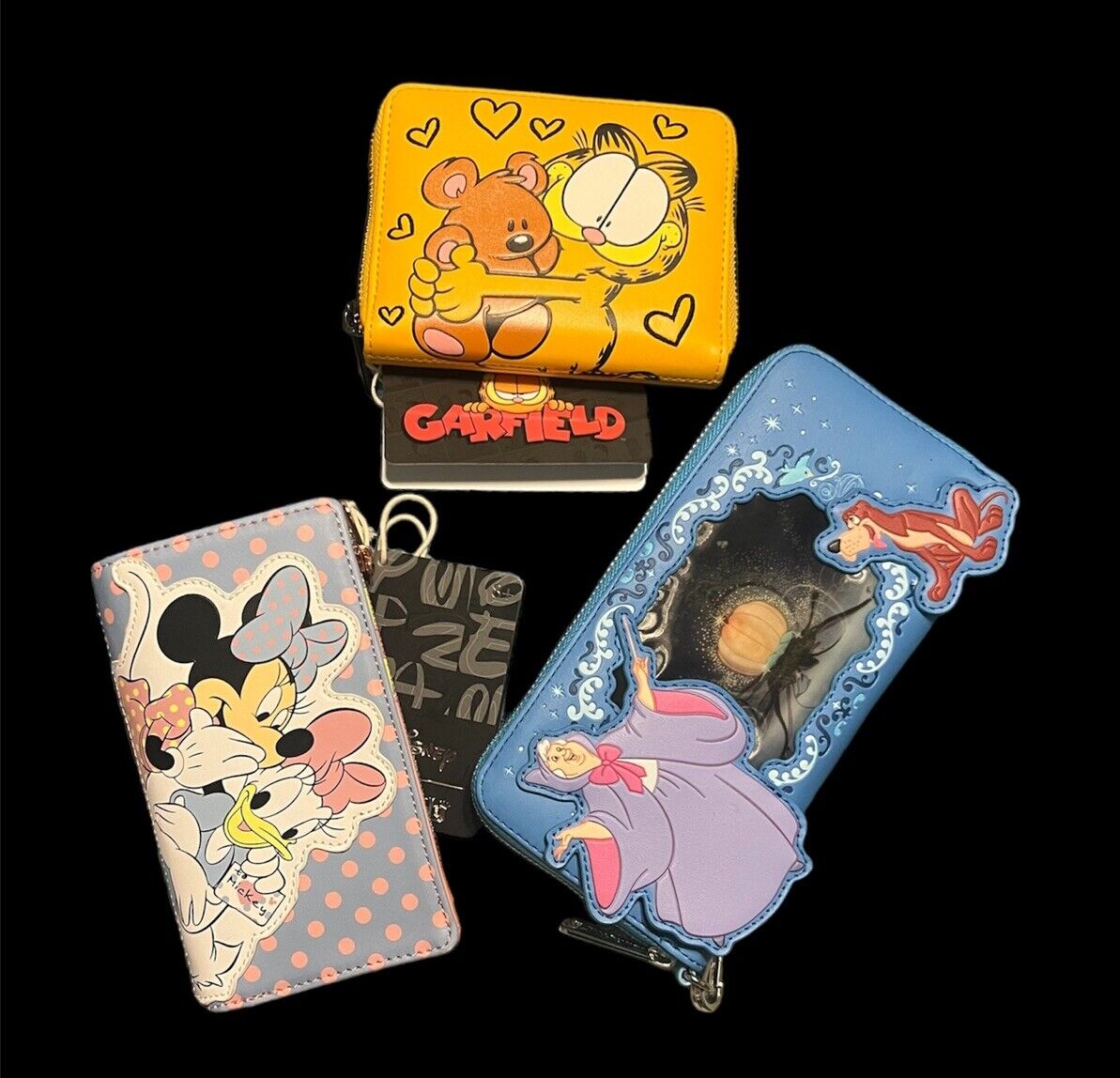 NWT Lot of Disney Loungefly Wallets