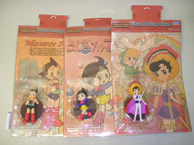 Tezuka Osamu Characters Visual Package Figures Set of 3 Astro Boy Marvelous
