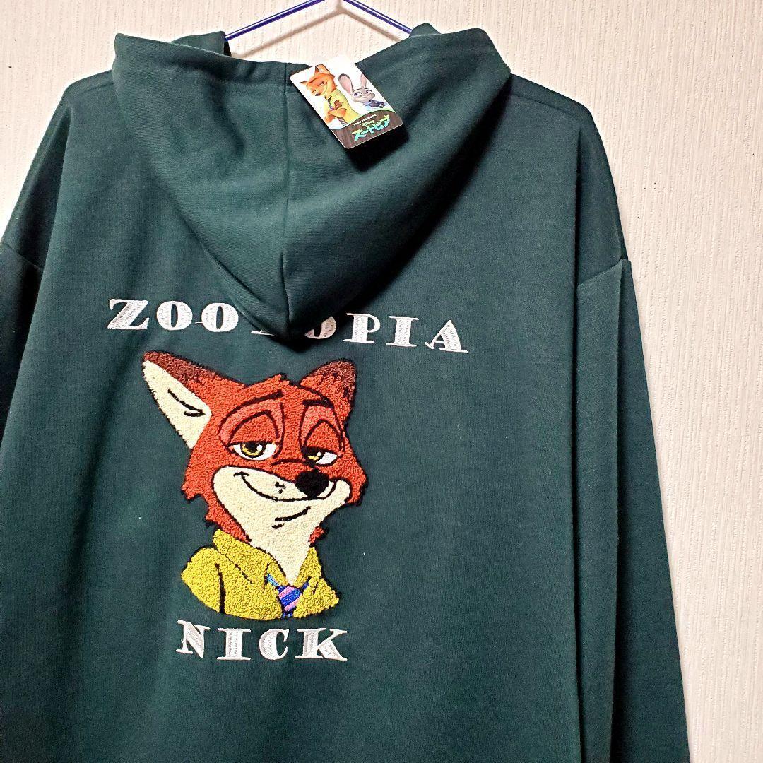 Zootopia Hoodie Nick Sweatshirt Sagara Embroidery Disney