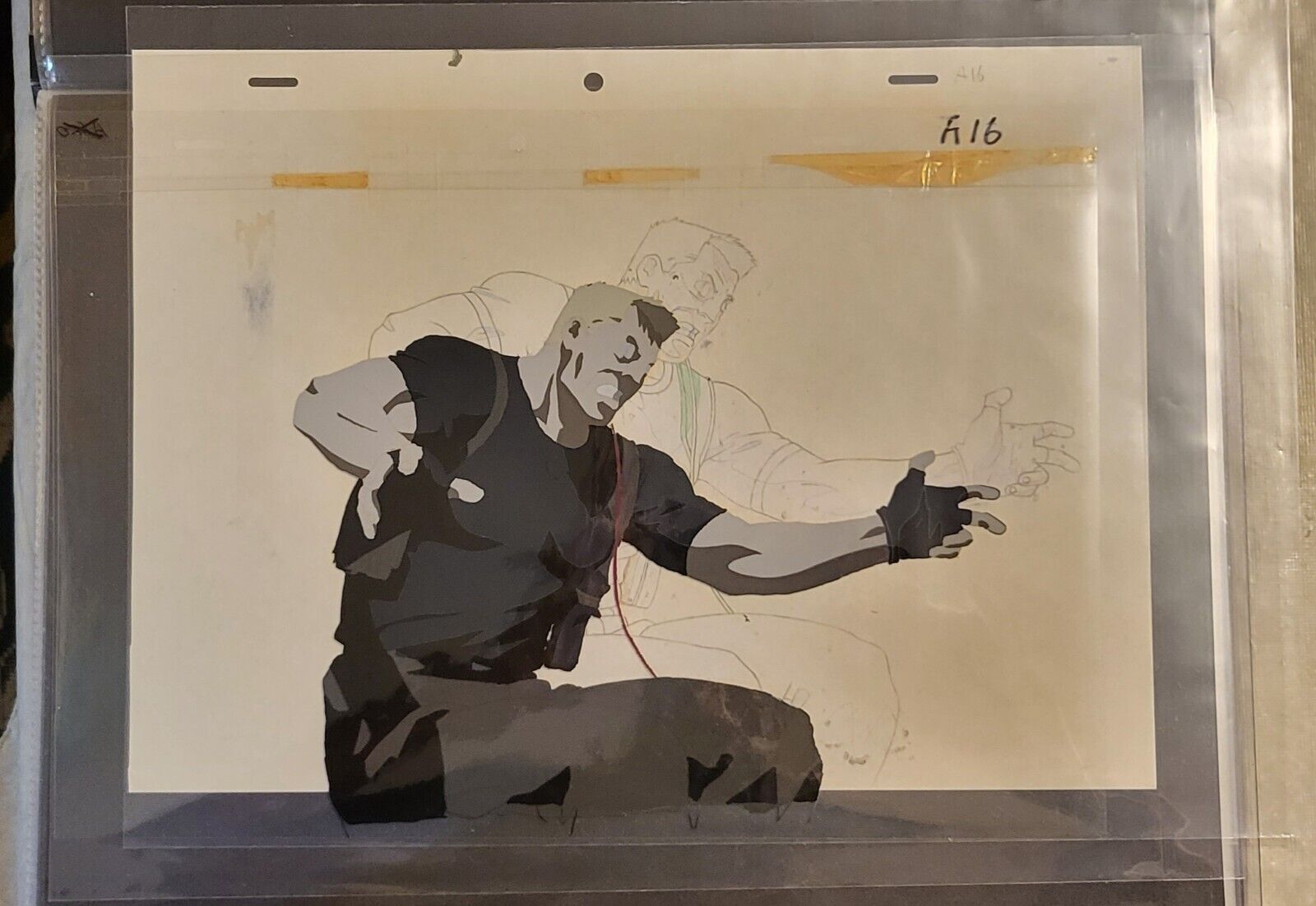 Ghost in the shell Production Cel and Douga \