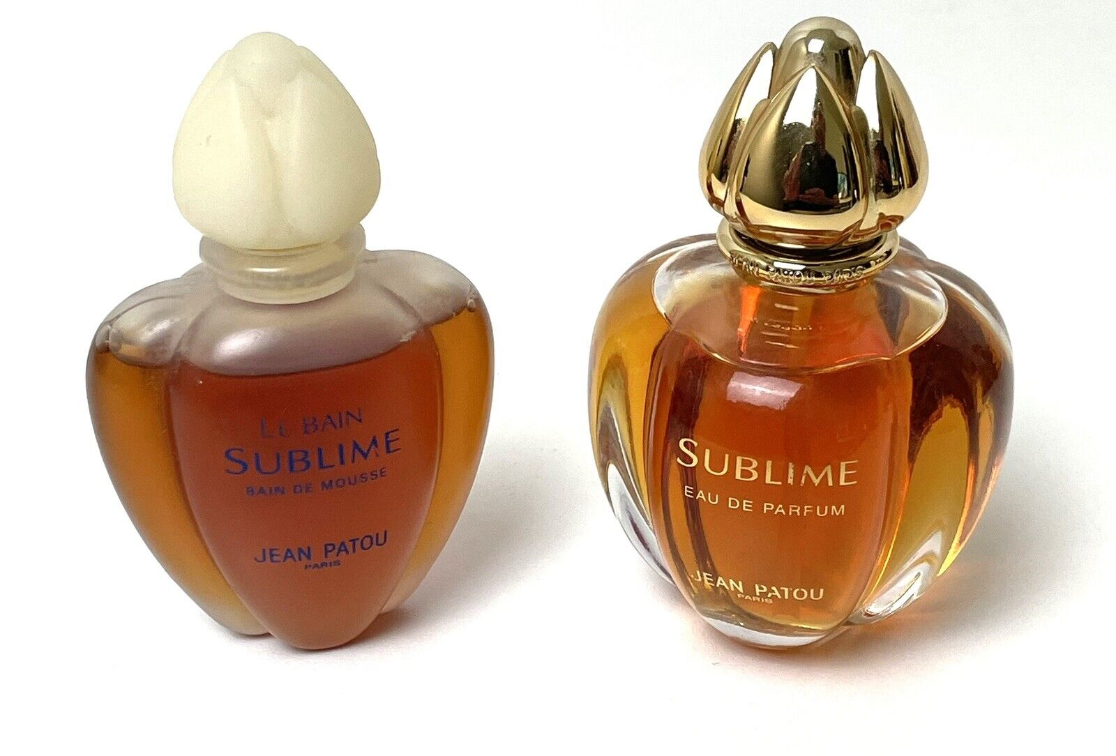 Vintage Jean Patou Sublime 1.7oz EDP Eau de Parfum & 1.7oz Le Bain Bath Gel NEW