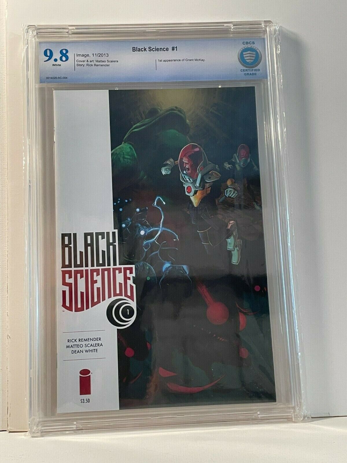 Black Science #1 9.8 CBCS 1st Appearance of Grant McKay Matteo Scalera Cover A