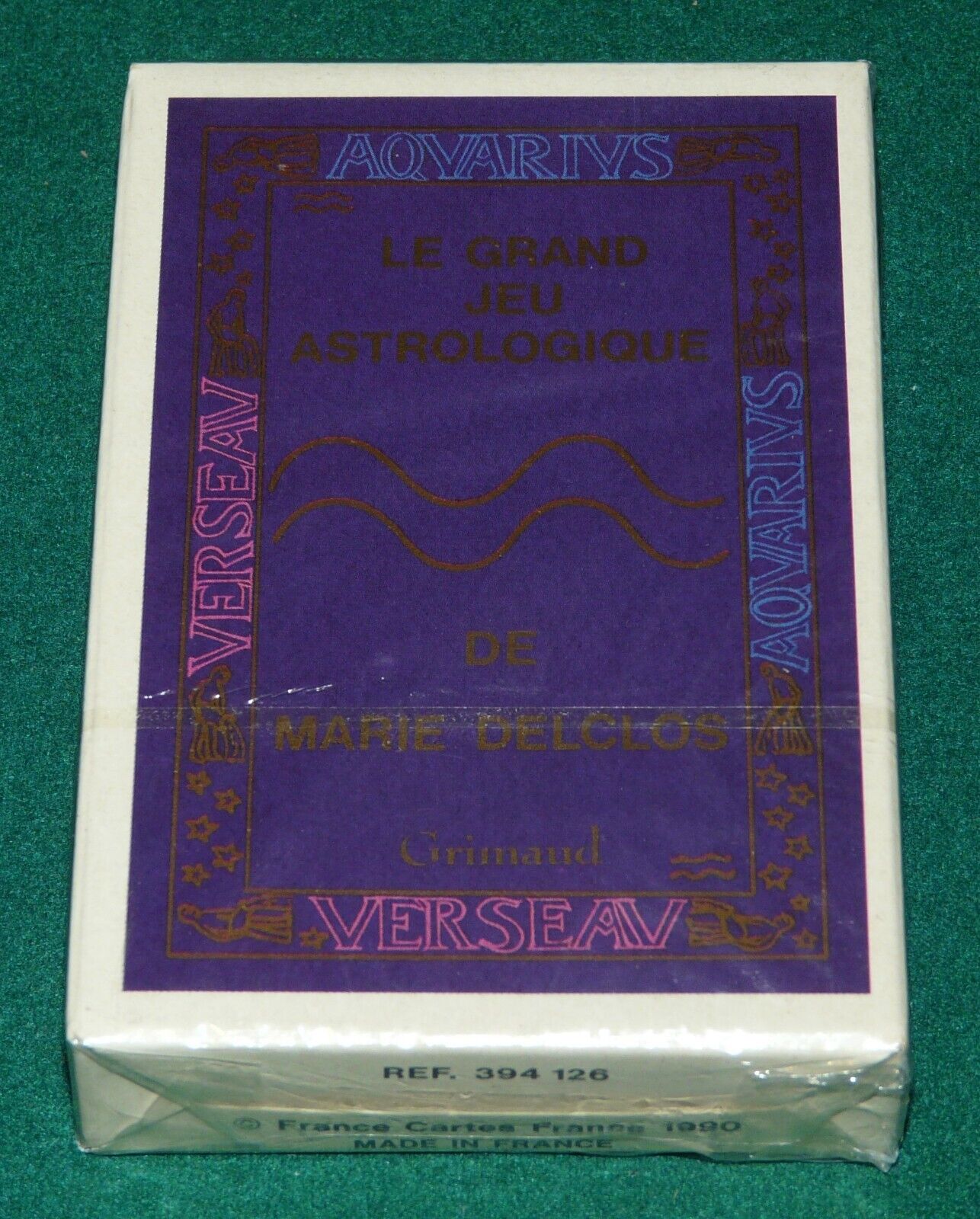 MARIE DELCLOS ASTROLOGICAL GAME SEALED SEALED TAROT CARTOMANCY